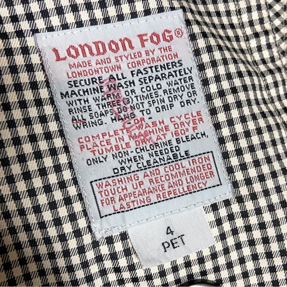 Women’s Vintage 90’s LONDON FOG Trench - Picture 7 of 8